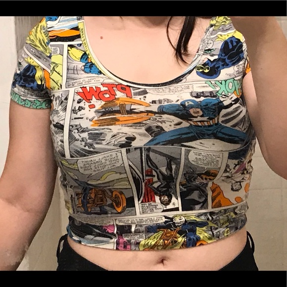 Marvel crop top - Picture 2 of 2